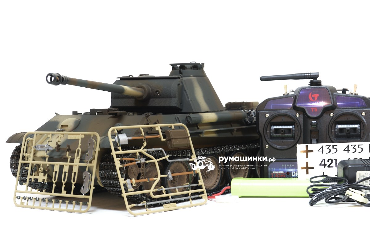 танк Taigen 1/16 Panther type G (Германия) дым V3 2.4G RTR TGAS3879G-B3.0  Купить с доставкой